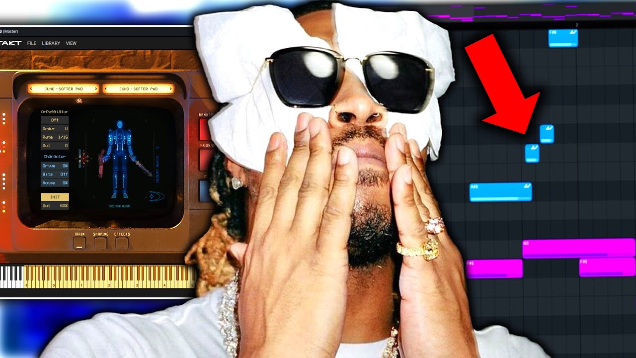 The Trick Wheezy Uses to Make Dark Melodies for Future