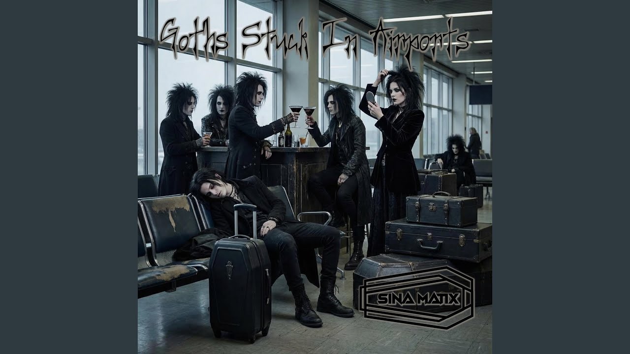 Goths Stuck in Airports