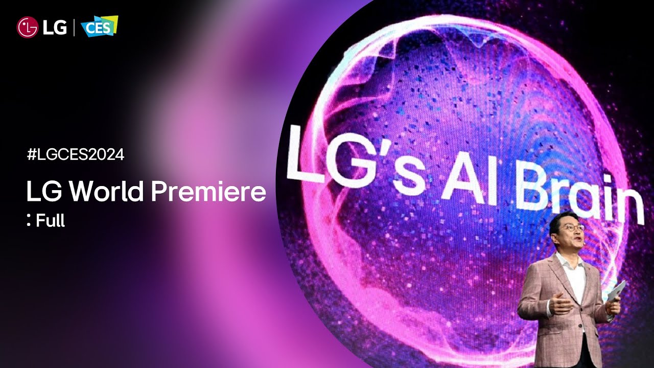 LG at CES 2024 : LG World Premiere &ndash; Full I LG