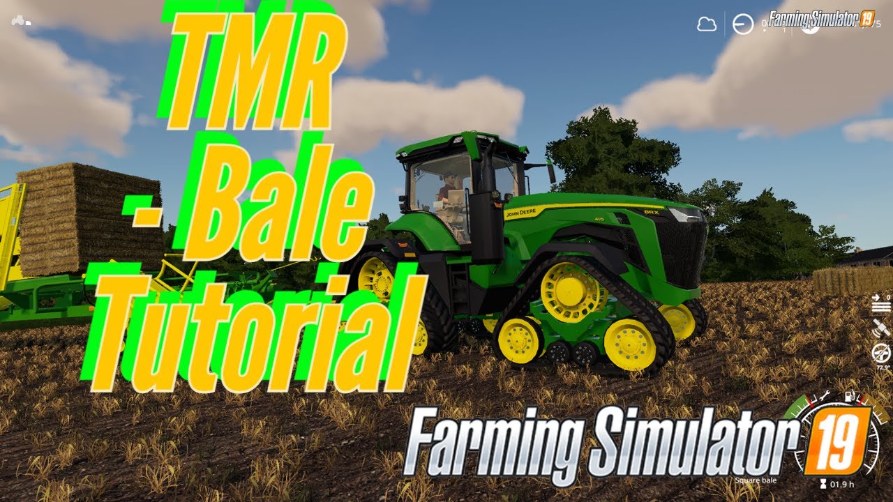 How To Make TMR (Total Mixed Ration) | Farming Simulator 19