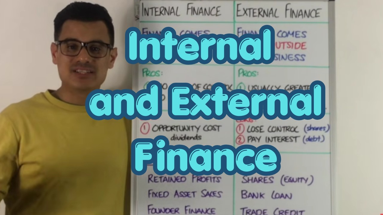 Internal Finance and External Finance