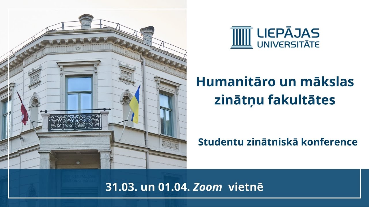 Maģistra studiju programmas “Rakstniecības studijas” studentu zinātniskie lasījumi