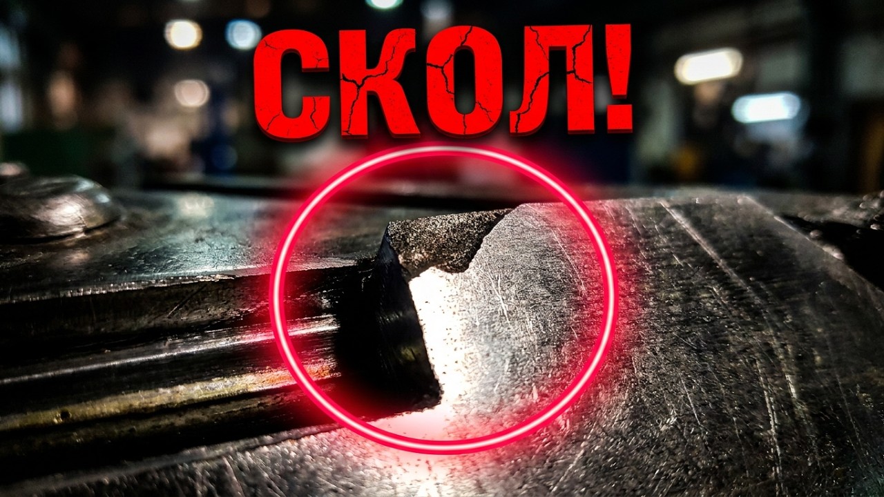 Ремонт штампа для уголка воздуховода. 1 серия.