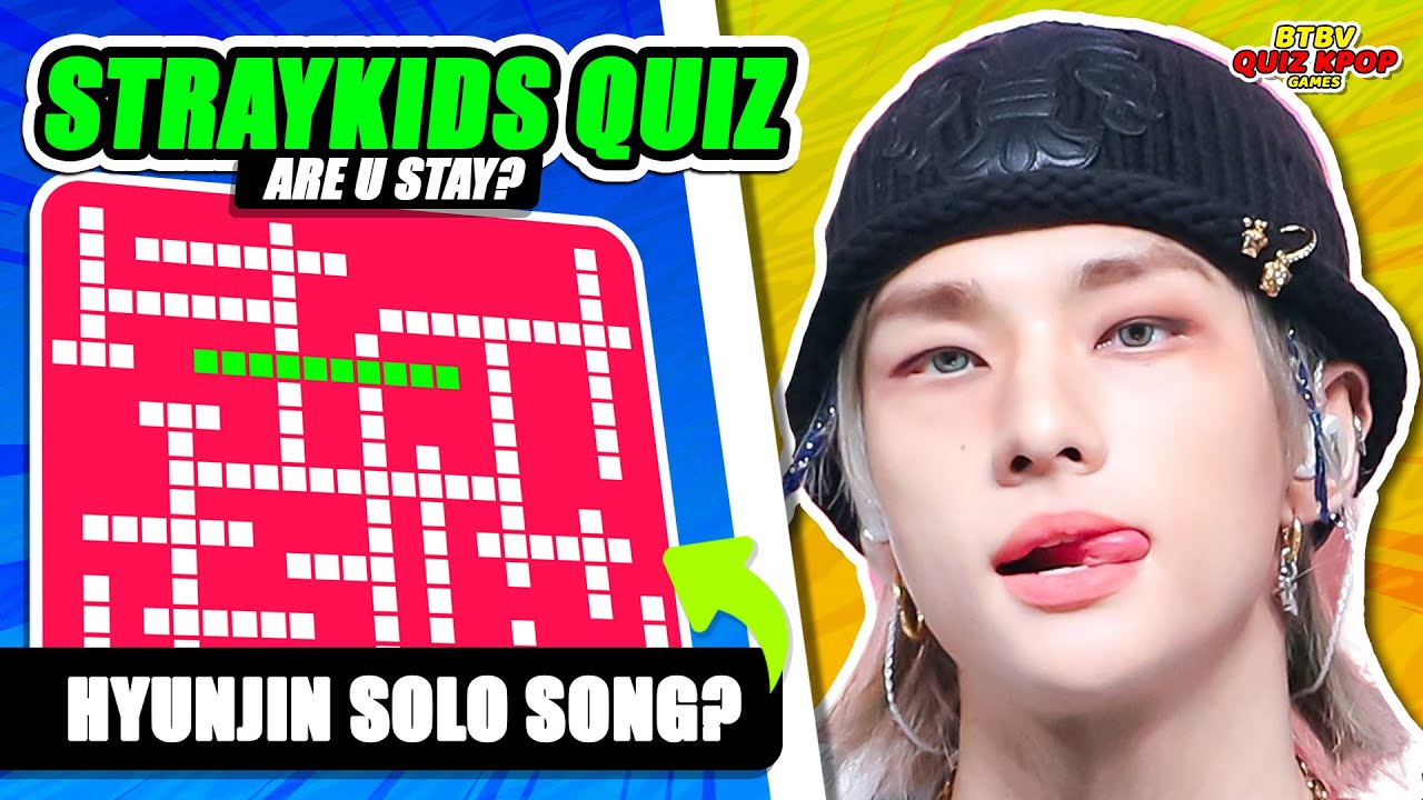STRAY KIDS QUIZ - CAN YOU PROVE THAT? | KPOP CROSSWORD 2024