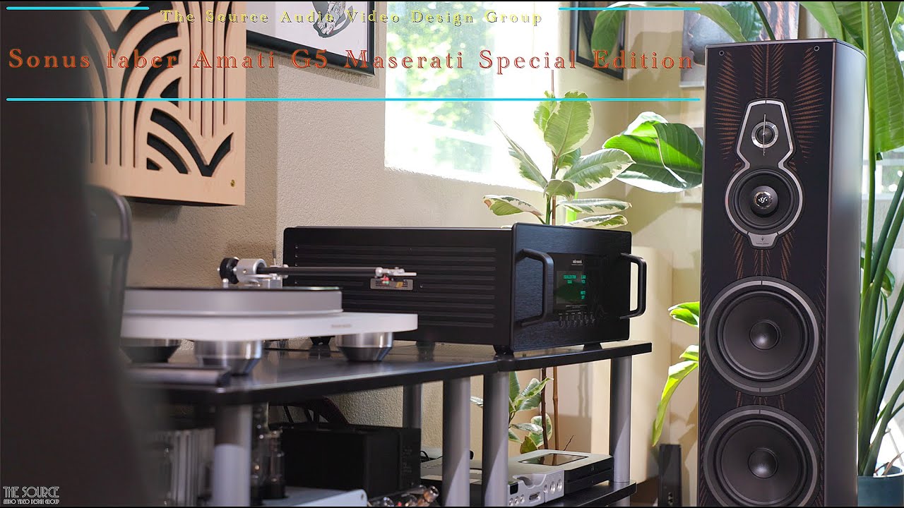 Представляем динамики Maserati Folgore Sonus faber Amati G5 Special Edition со звуковыми впечатле...