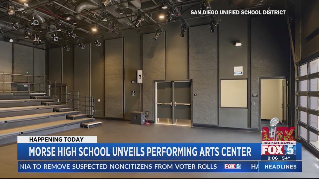 Morse High School unveils performing arts center
