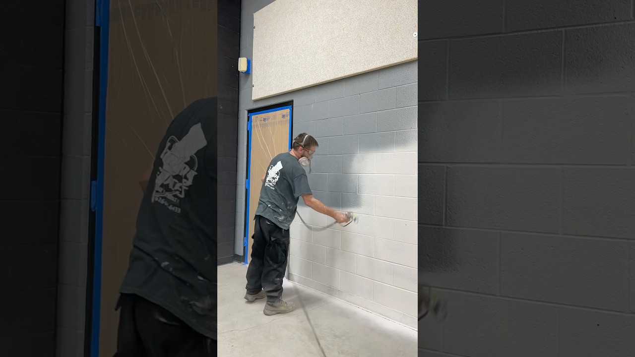 More Theatre room painting. Calvary Christian school!