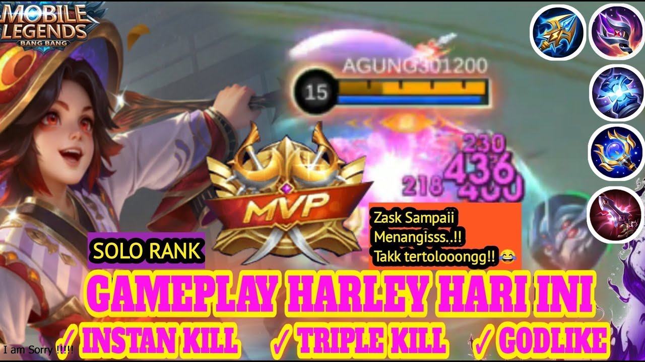 HARLEY JUNGLER TEBARU 2026 || HAYABUSA LAGI MODE LANANG ^_^ || #harley #mobilelegends #mlbb #m7mlbb