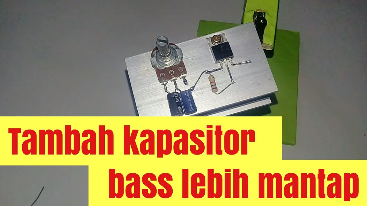 Cara membuat ampli mini super bass
