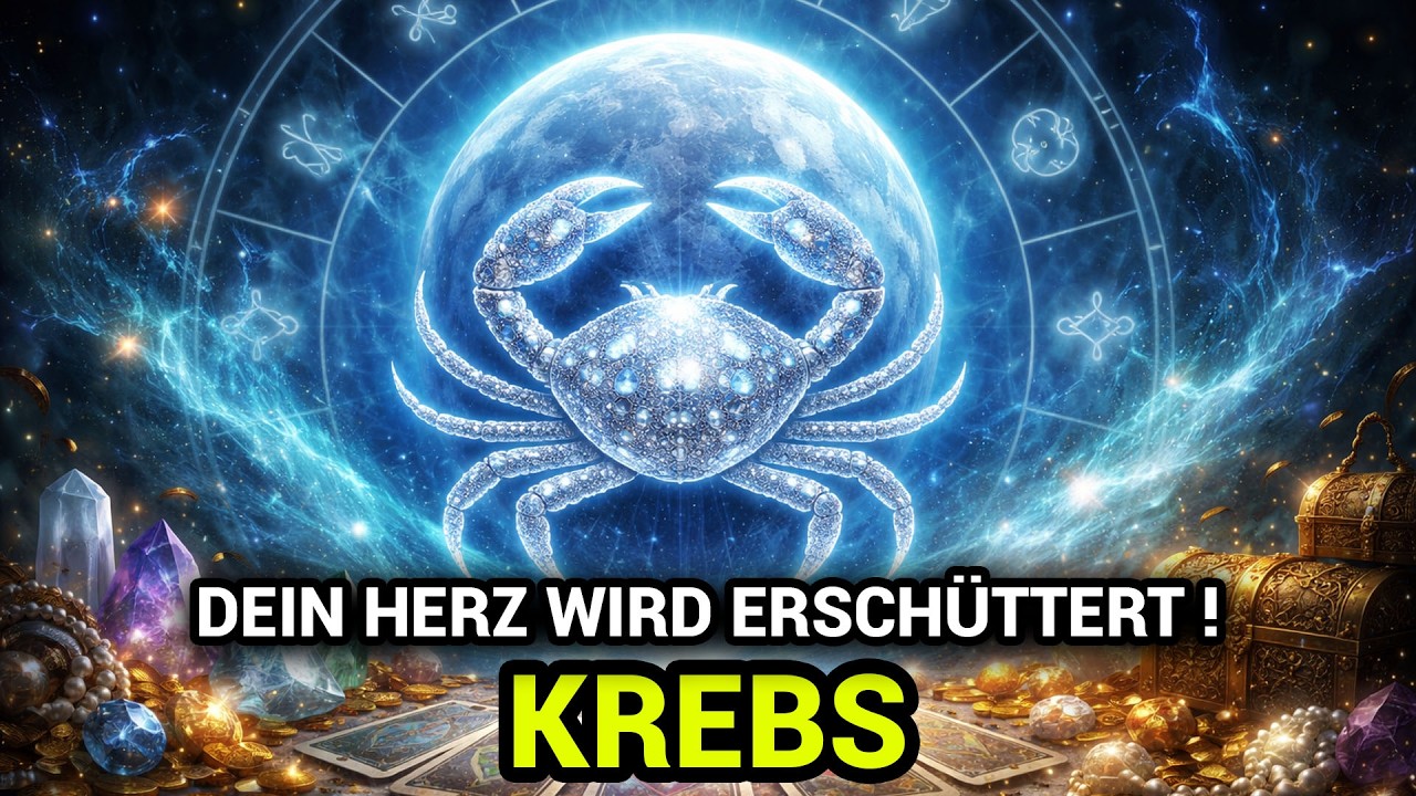 KREBS♋ EINE NACHRICHT ERSCH&Uuml;TTERT DEIN HERZ, LIEBE, SCHICKSAL UND EIN GROSSER NEUANFANG ! #krebs
