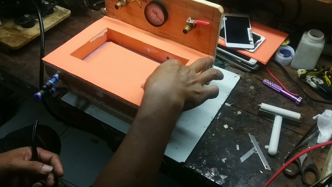 upgrade laminating lcd dari kayu