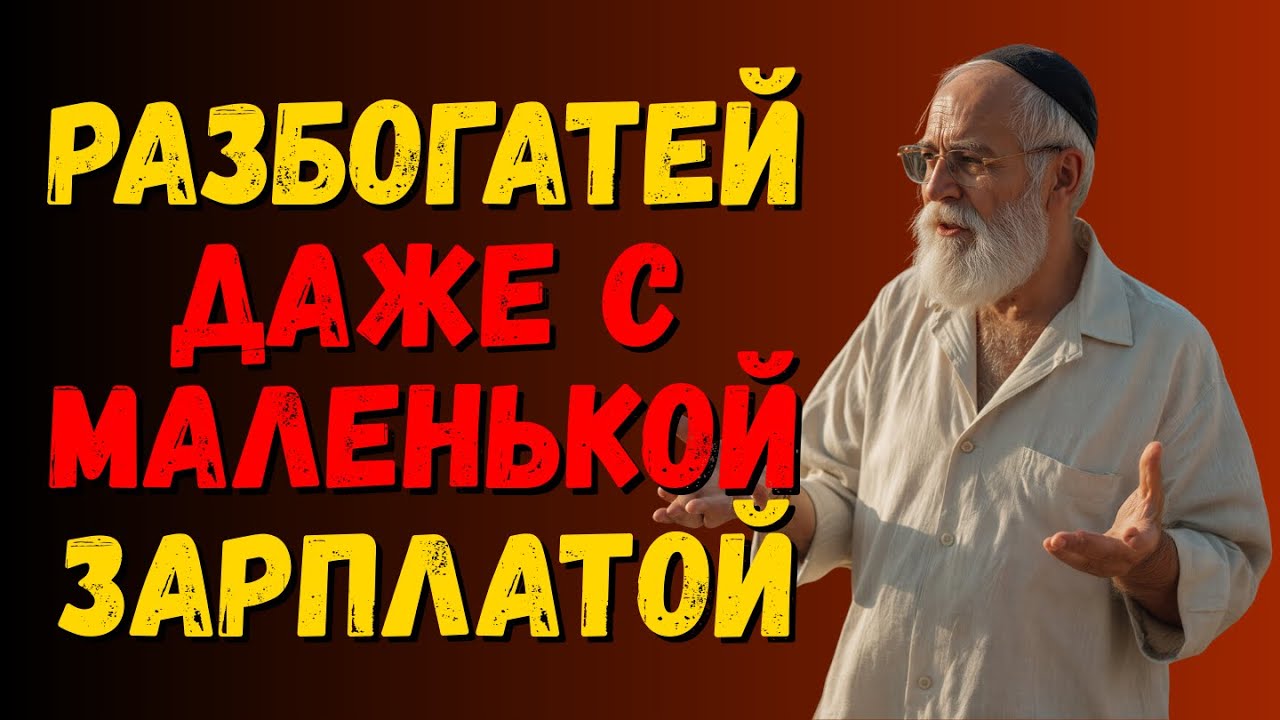 8 секретов БОГАТСТВА от 95-летнего миллионера! Он начал с НУЛЯ в 55 лет | Еврейская мудрость