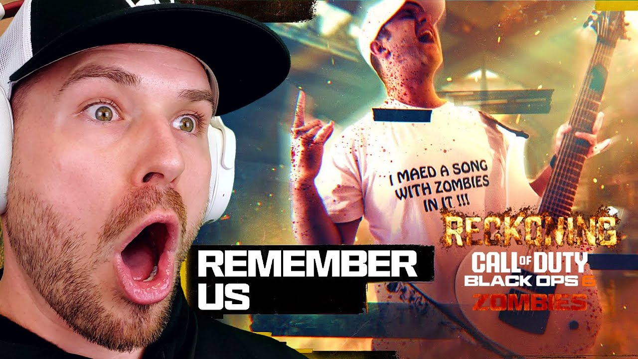 ELENA SIEGMAN is Back! BO6 Zombies RECKONING Easter Egg Song (REACTION!!!) - REMEMBER US