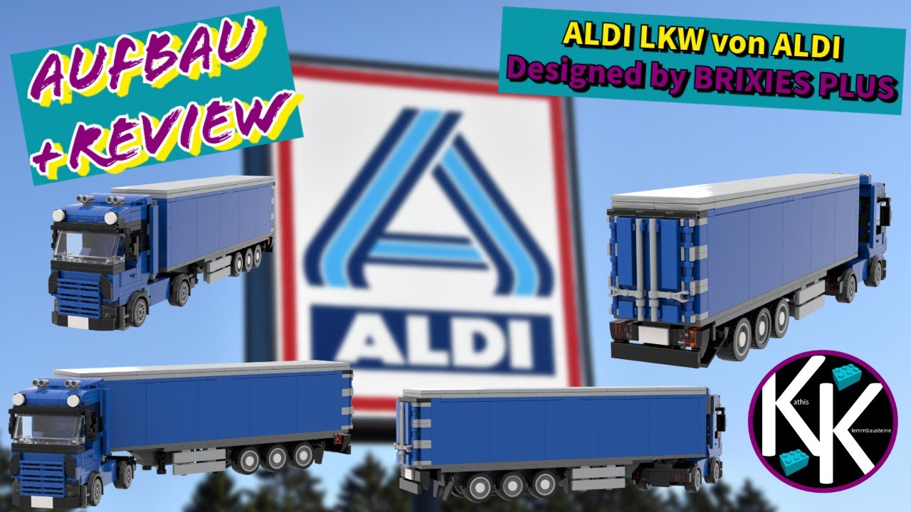 ALDI LKW - Playland (ALDI) - Design von BRIXIES PLUS - Aufbau + Review