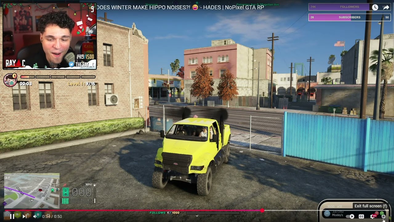 RAY REACTS TO BENJI WANTING TO KNOW… WHEN DOES WINTER MAKE HIPPO NOISES?! 🔥 - HADES | NoPixel GTA RP