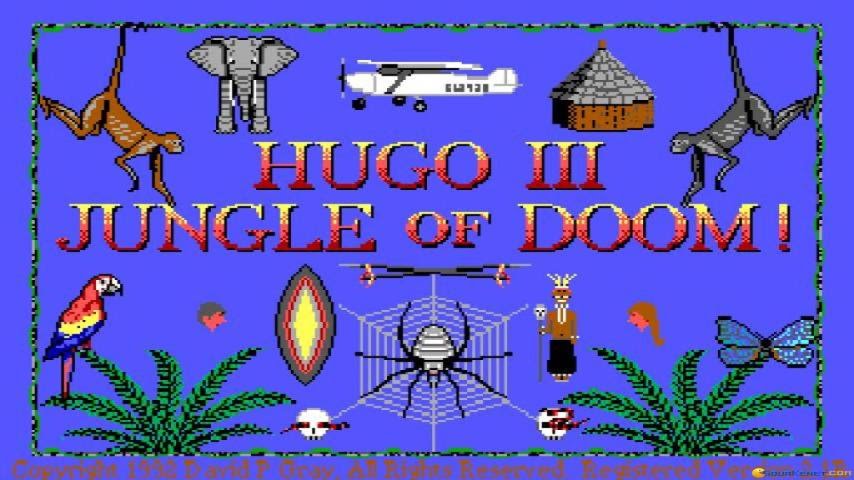 Hugo III - Jungle of Doom gameplay (PC Game, 1992)