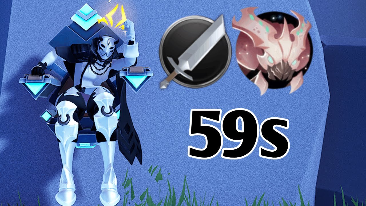 Dauntless Rezakiri Sword Solo 59s - Rematch with Rezakiri!