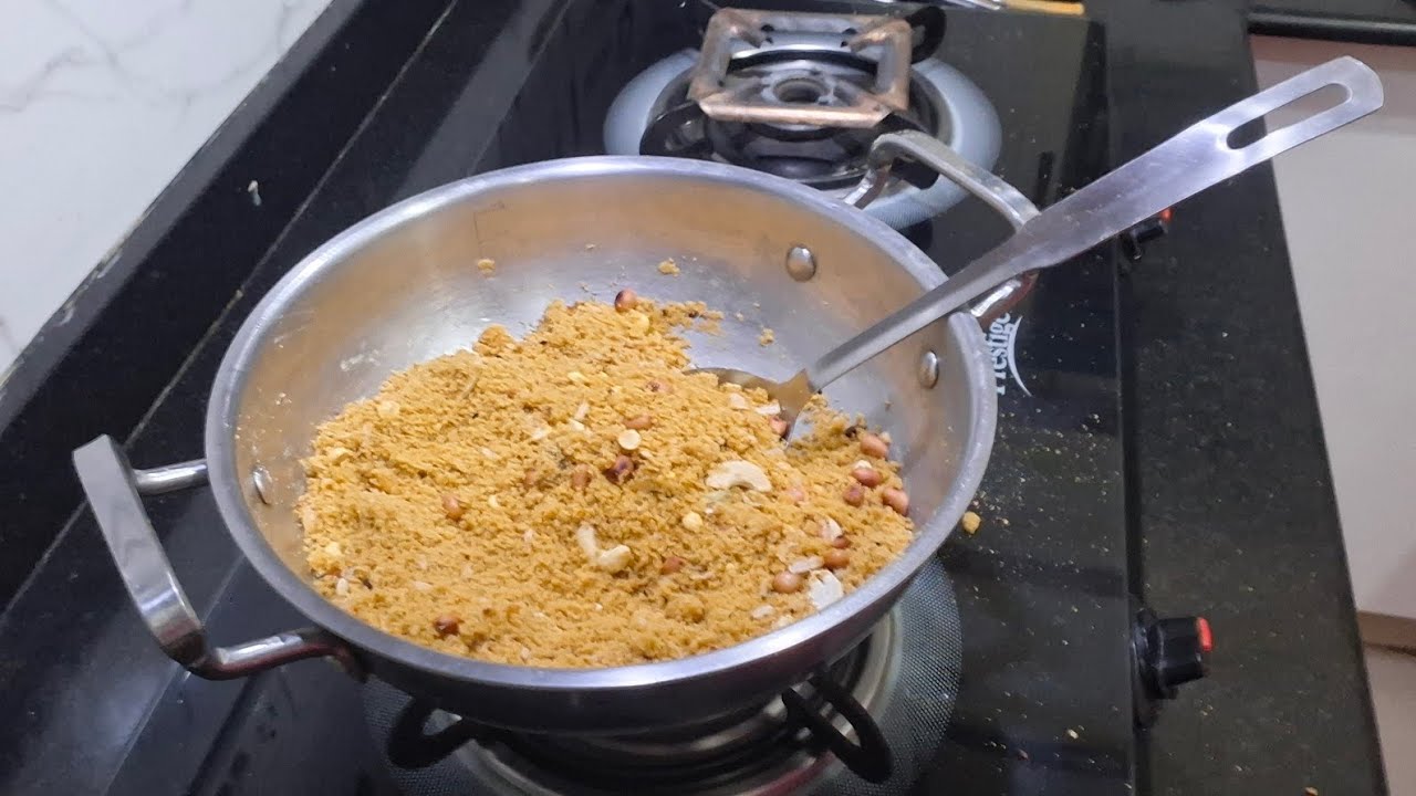 Maldi The Sweet Dish (Made Out Of Chana Dal (Split Chickpeas(Yellow))) !! 🤗🤗
