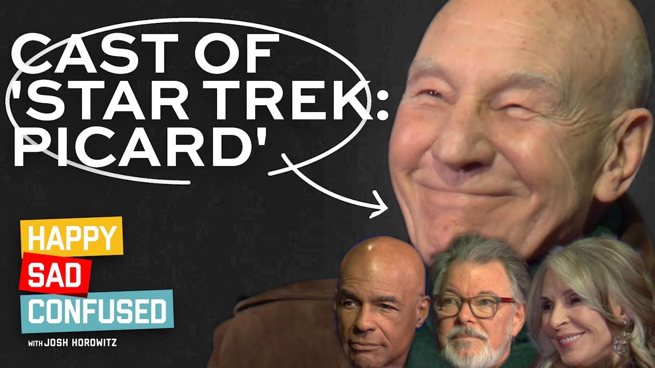 STAR TREK: PICARD cast (Patrick Stewart & more!) talk STAR TREK: THE NEXT GENERATION memories