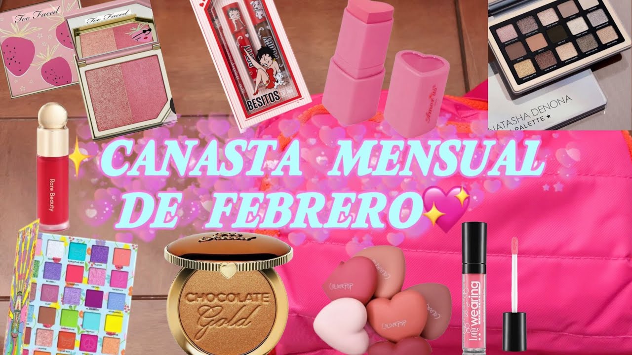 💖CANASTA MENSUAL DE FEBRERO CON REGALITOS🩷🎁🥳