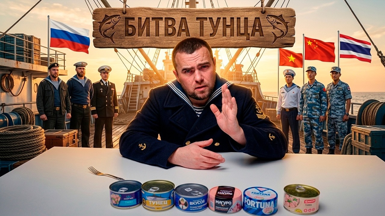 Тунец! Россия vs Азия