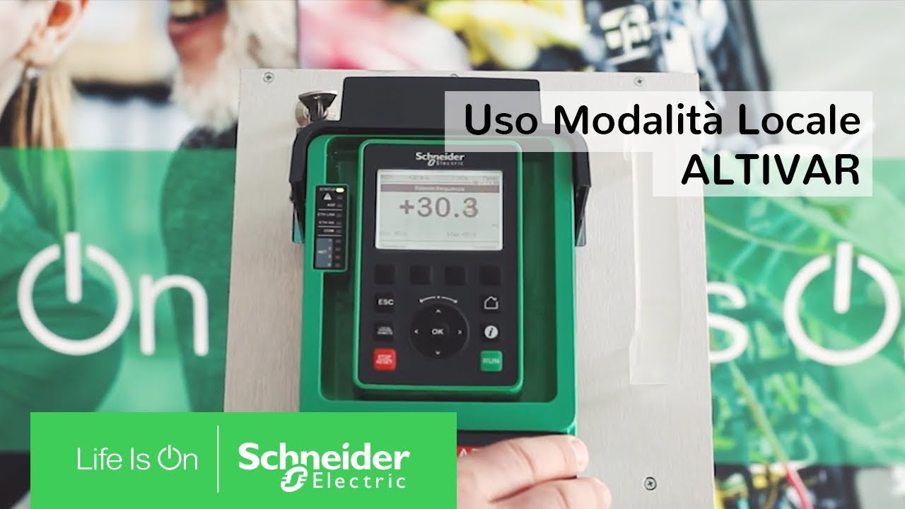 Impostazione Modalità Locale | Variatore di Velocità ALTIVAR Schneider Electric Italia