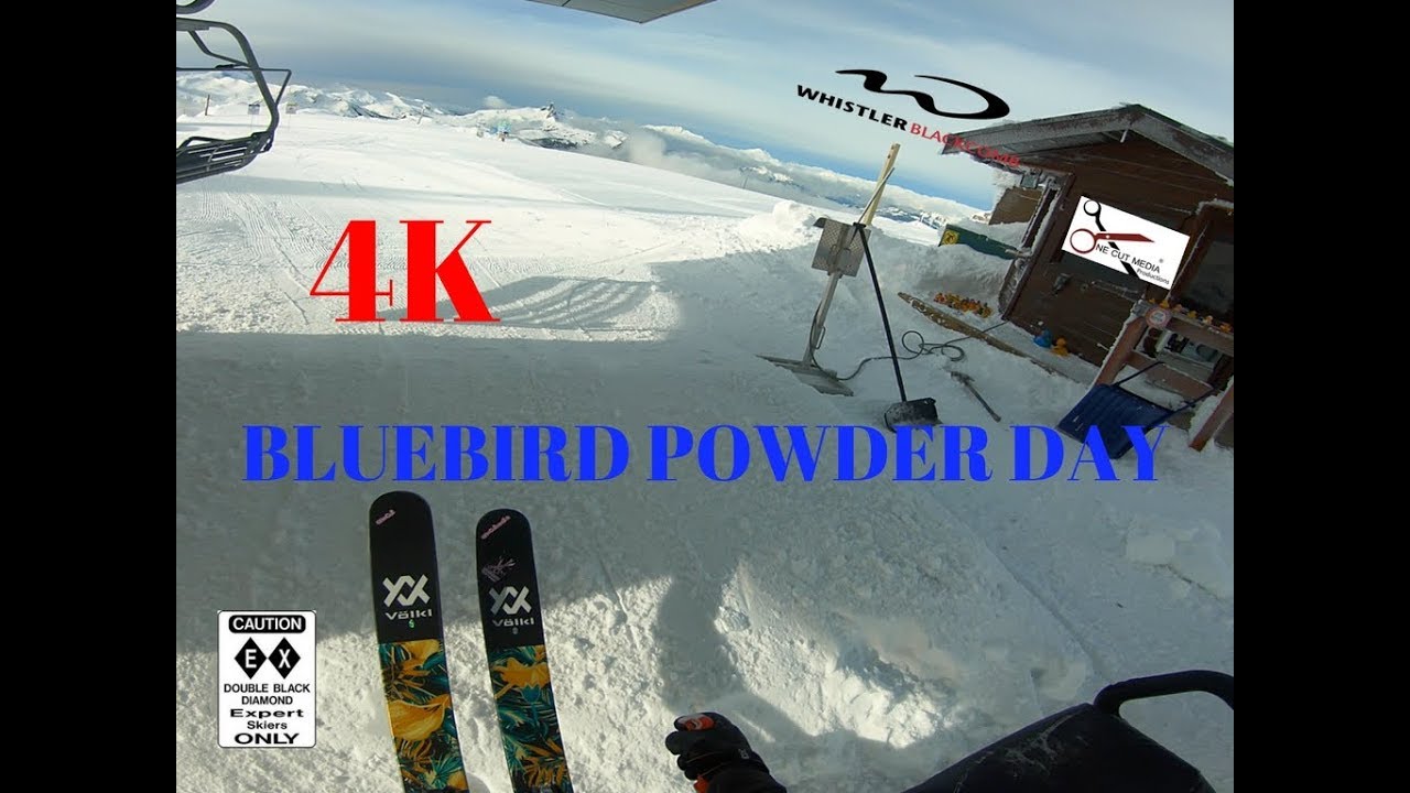 Cirque,  2 M Gully and The Blow Hole at Whistler Blackcomb in 4K