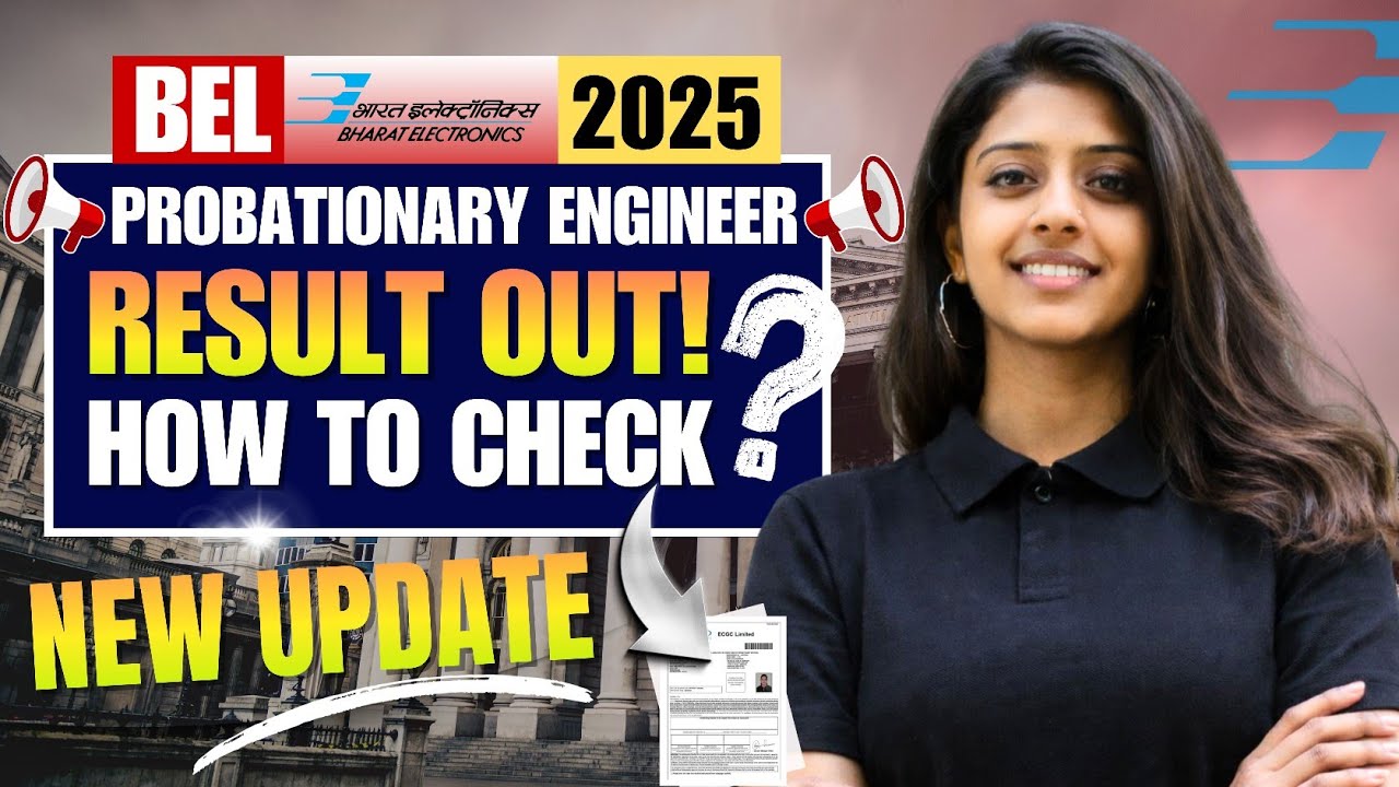 bel probationary engineer result 2025 | how to check bel probationary engineer result