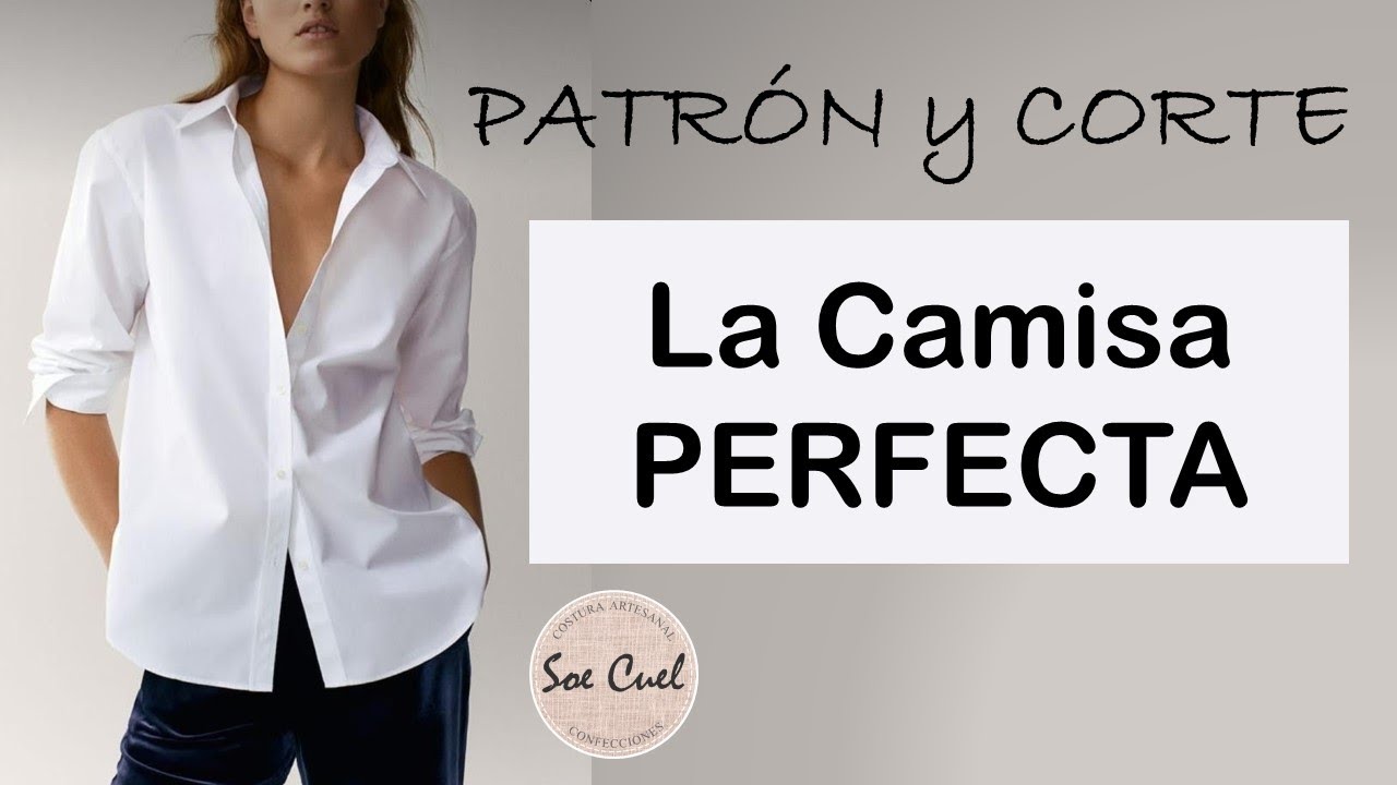 Como Hacer una Camisa Para Mujer a medida - Patrón y Corte Paso a Paso.