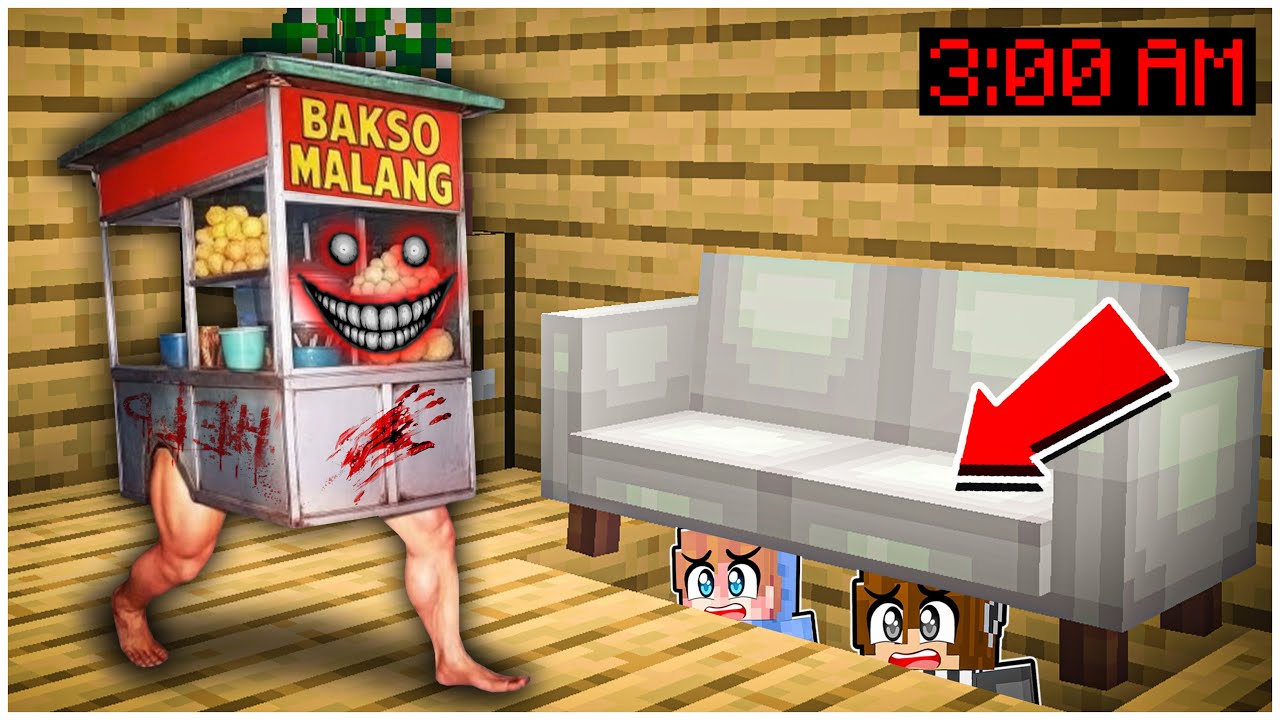 FRANZ & JOJO SEMBUNYI DARI ANOMALI BAKSO MENGERIKAN di MINECRAFT