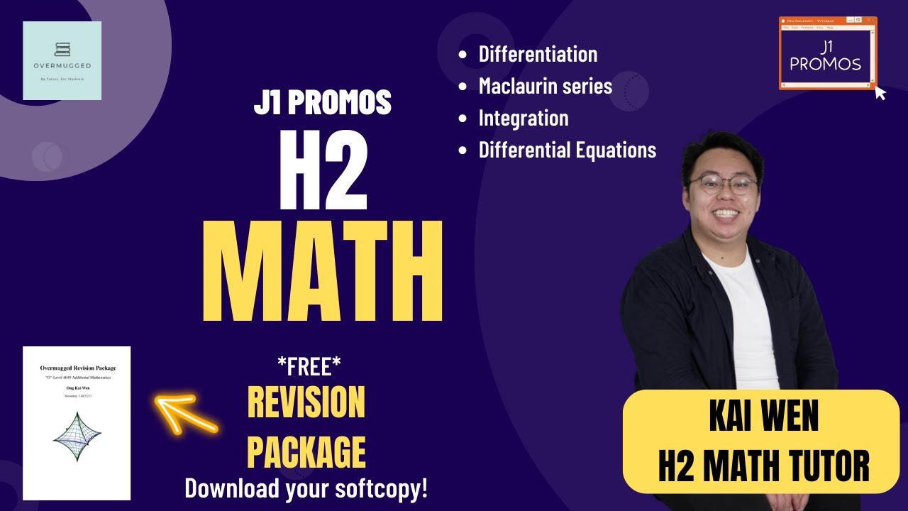[J1 Promos] H2 Math Revision Session