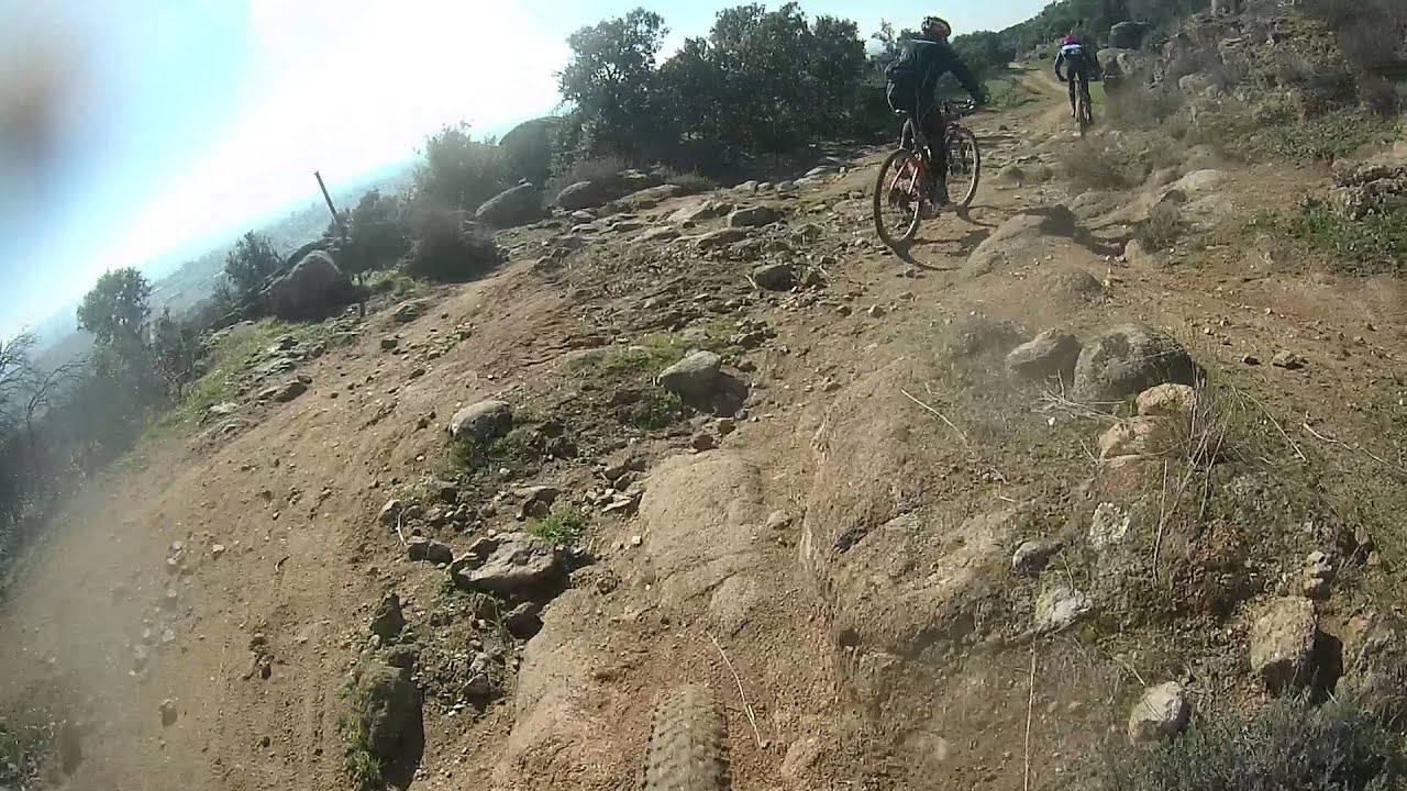 Bajada trialera de Mejorada (variante) MTB #ritmohappy