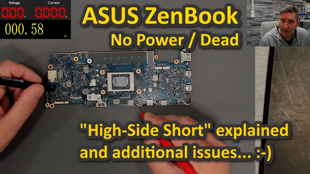You think the Main Power Rail is shorted to GND? YOU ARE WRONG!!
