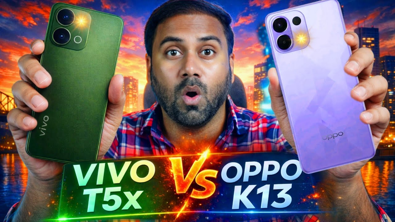 VIVO T5X 5G vs OPPO K13 5G Full Comparison 🔥