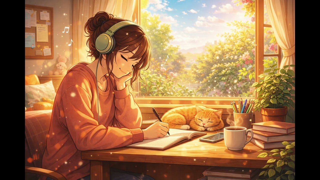 Autumn leaves – cozy study lofi