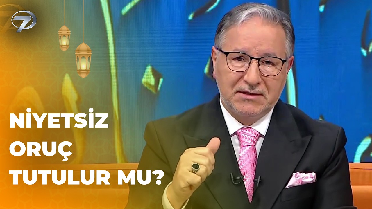 Kaza ve Kefaret Oruçlarında Niyet Etmek Şart Mı? |  Prof. Dr. Mustafa Karataş ile Sahur Vakti