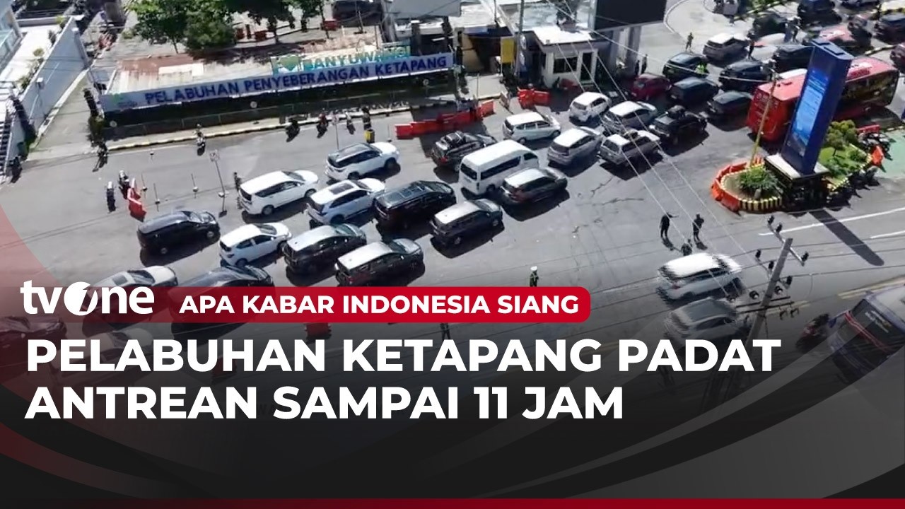 Pengendara Ada yang Antre Selama 11 Jam untuk Masuk Kapal di Pelabuhan Ketapang | AKIS