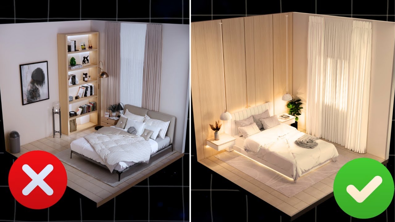The Common BEDROOM Design MISTAKES – And How to SOLVE Them