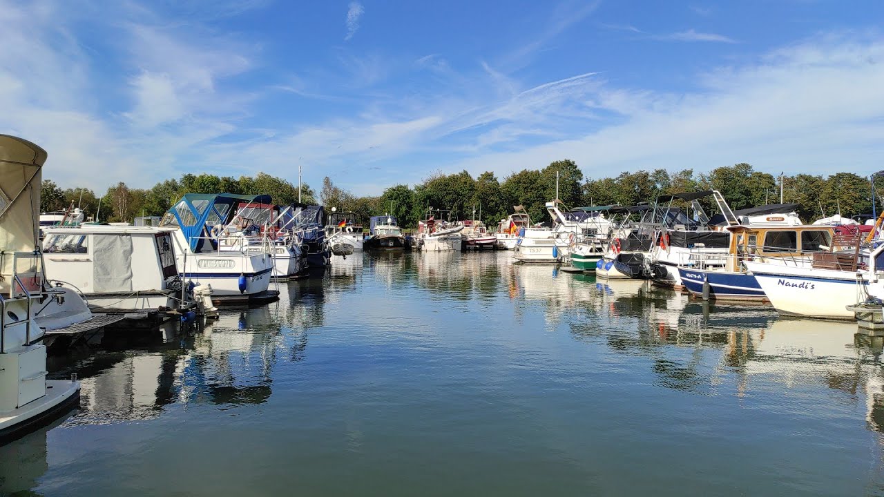 PORT RYBACKI I PIĘKNA GÓRA  ZWIEDZAM NIEMCY BERGKAMEN