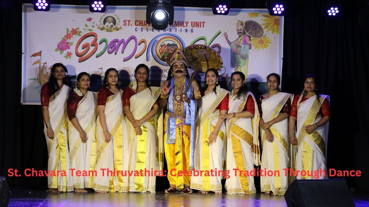 St. Chavara Team Thiruvathira: Celebrating Tradition Through Dance - Onam 2024