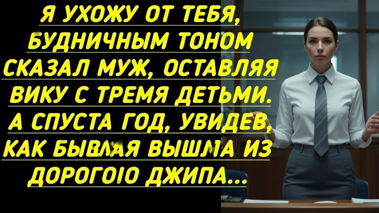 Муж спокойно сказал: «Я ухожу» — а через год всё обернулось неожиданно