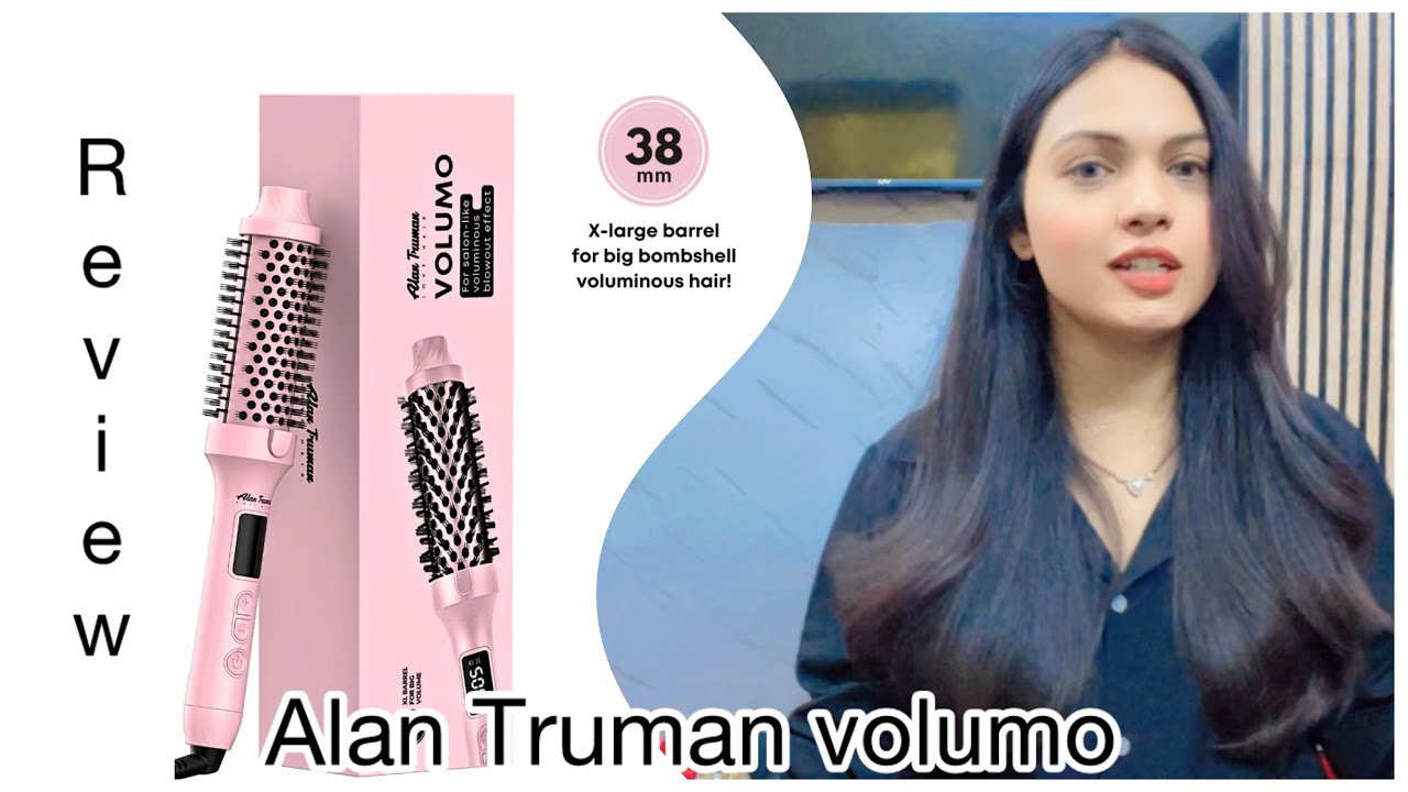 Bollywood blowout look with Alan Truman volumo || Better than Dyson || *unsponsored*review video