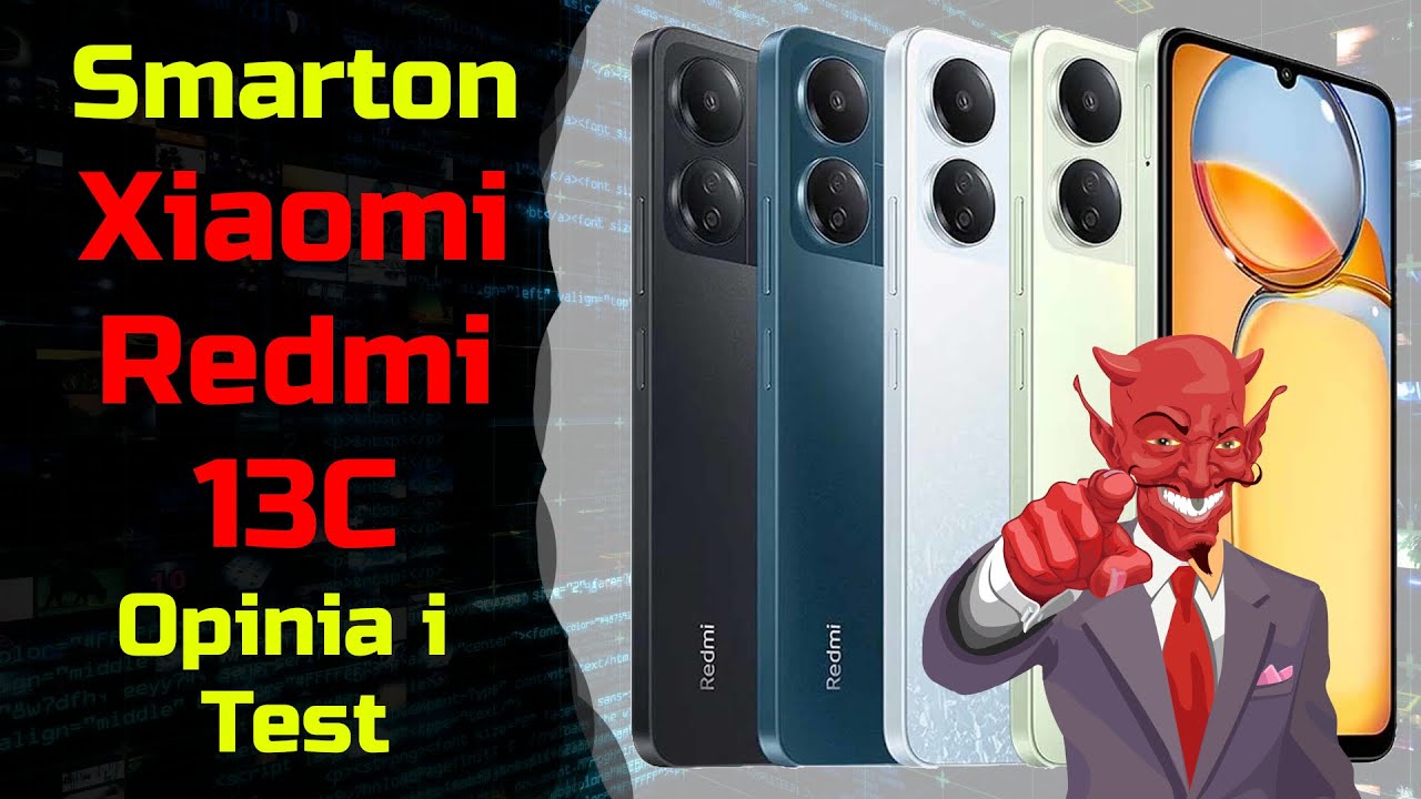 Smartfon Xiaomi Redmi 13C - Opinia 🙁