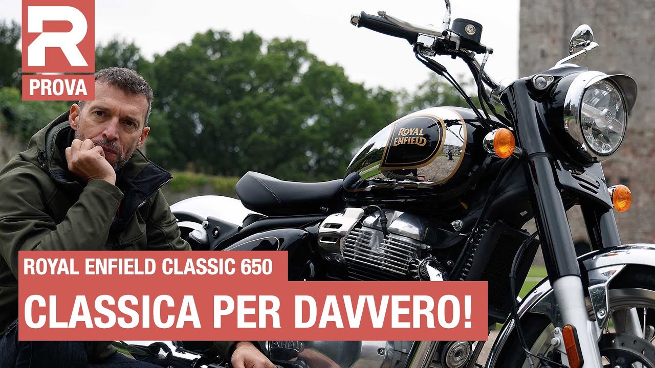 Royal Enfield Classic 650 - Prova - come è fatta e come va la nuova bicilindrica Royal Enfield