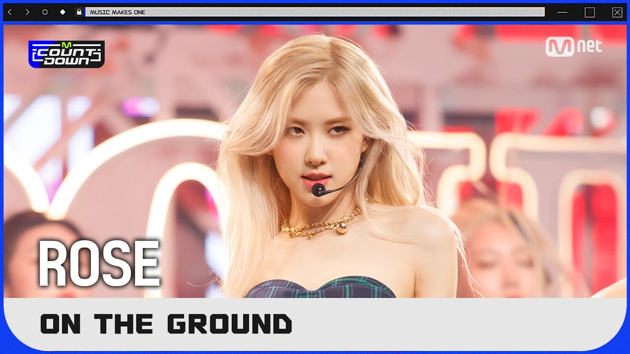 'COMEBACK' 신비로운 매력 'ROSÉ'의 'On The Ground' 무대