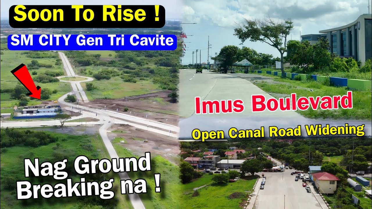Soon to Rise SM City General Trias Cavite ! Imus Bouelvard | Open Canal Road Widening update June 23