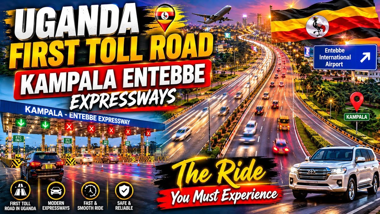 Kampala&ndash;Entebbe Express Highway 2025: The Ultimate Driving Experience! | iam_Mex
