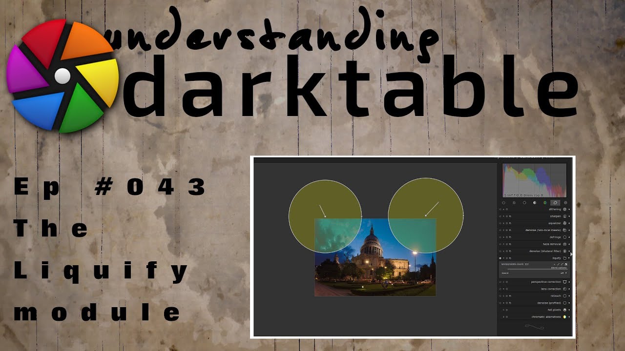 darktable ep 043 - The Liquify module