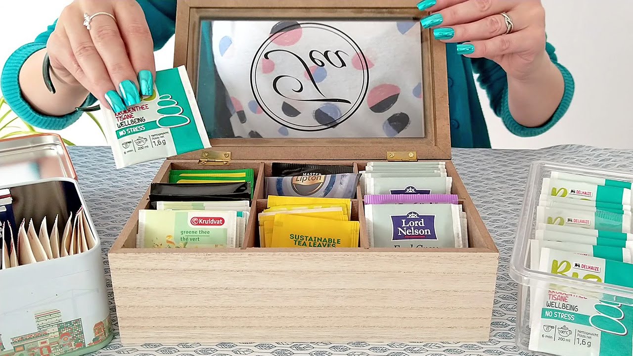 ASMR Sorting Tea • Crinkles • No Talking