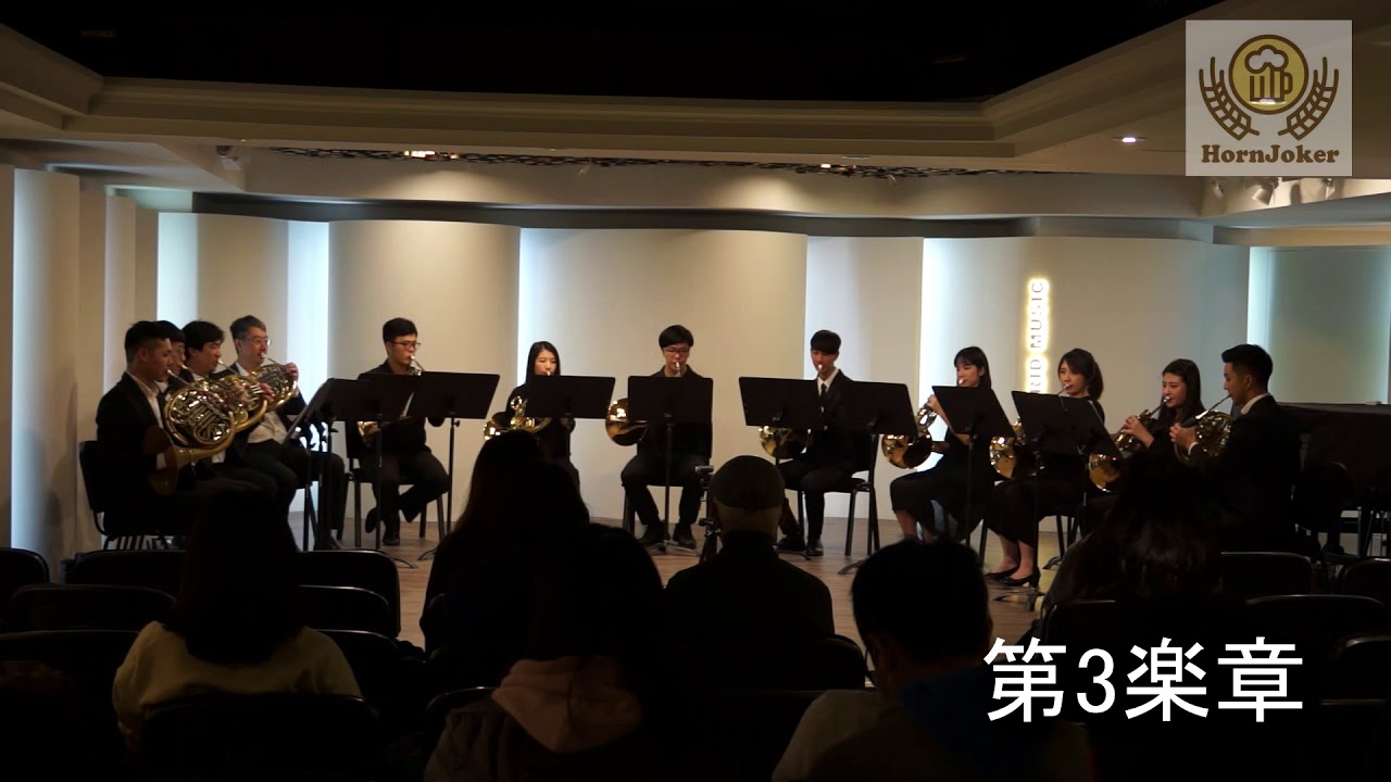 20210116 小林健太郎 ホルン四重奏曲 第5番「西方見聞録」performed by HornJoker
